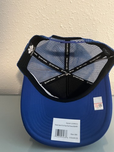 '47 Brand Florida Gators Mesh Foam Snapback Adjustable Trucker Hat Cap Blue NEW - Picture 4 of 4