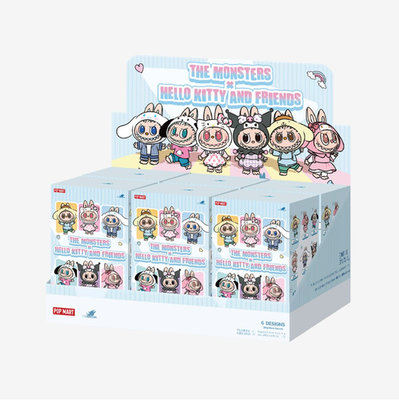 クミりん THE MONSTERS x HELLO KITTY The Monsters x Hello Kitty and Friends Series Vinyl Plush Pendant
