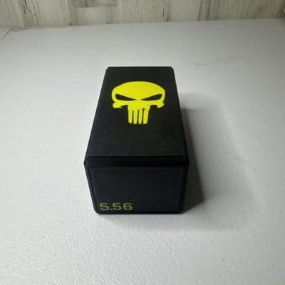 5.56mm Ammo Can Box W/ Punisher Logo (50 Round Capacity)