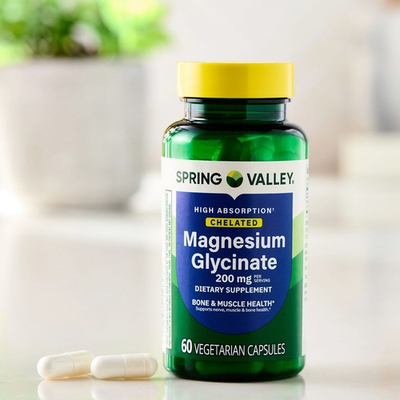 #ad #ad Spring Valley Magnesium Glycinate 200 mg Capsules Supports Bone amp; Joint Health $9.20