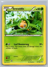Sewaddle (9) Common Legendary Treasures 9/113 NM YUKA MORII on eBay