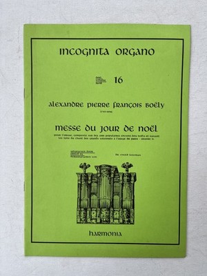 Noten. Boëly. Messe du Jour de Noël.   Orgel.