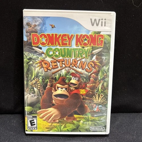Nintendo Donkey Kong Country Returns (Nintendo Wii, 2010) Complete