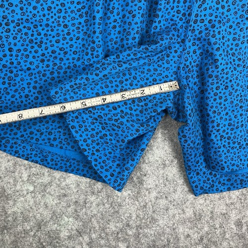 Stefano International Women’s Short And Shirt Set 1980s Vtg Blue Swirl Sz 18/20W - Picture 18 of 18