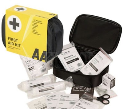AA Erste Hilfe Set kompakte medizinische Tasche Auto Notfall Reise Essentials Wohnwagen
