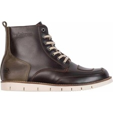 Image of Helstons Liberty Motorcycle Motorbike Boots Brown / Khaki