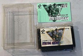 KONAMI Famicom Soft Metal Gear Used