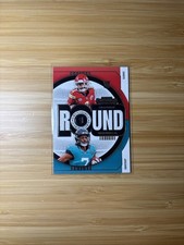 2024 Panini Contenders Round Numbers Xavier Worthy, Brian Thomas Jr. #7 Bronze