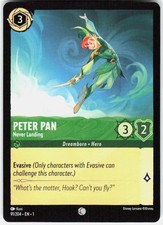 Peter Pan - Never Landing 91/204 Common The First Chapter Lorcana NM/M