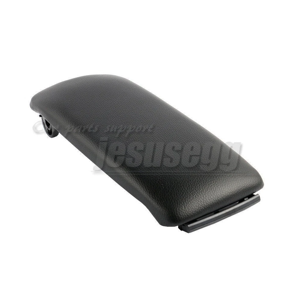 Black Car Arm Rest Armrest Cover Center Console Lid For Audi A4 C5 S4 1998-2005 - Image 3 of 4