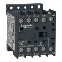 Schneider LC1K1210P7 Tesys K Contactor 3P 3NO 12A 3Kw 230V Ac Coil