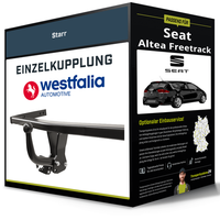 Starre AnhäNgerkupplung FüR Seat Altea Freetrack 06- Typ 5P5/5P8 Westfalia NEU
