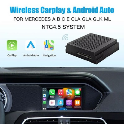 Für Mercedes Benz NTG4.5 Becker Drahtloses CarPlay Android Auto Bluetooth GPS
