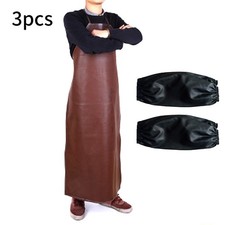 Welding apron 97cm65CM +1 pair sleeves Safety Workwear Quality High Quality