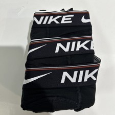 Nike Dri-Fit Ultra Comfort Men's 2XL Boxer Briefs Underwear KE1257 Black 3 Pr