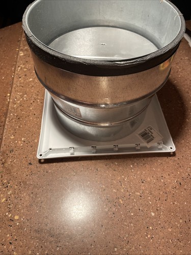 8-Inch Backdraft Damper Inline Vent Spring Loaded With 8”-7” Gv0792 Reducer. - Picture 24 of 24