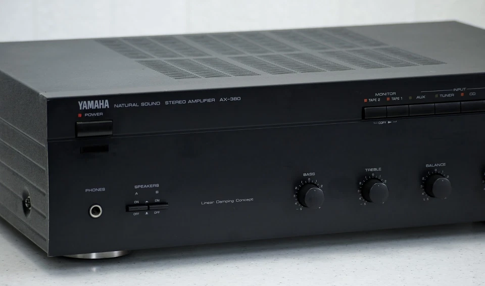 YAMAHA AX-380 Spitzenklasse Verstärker/Amplifier Top-Zust.! Serviced+1J.Garantie - Bild 4 von 4