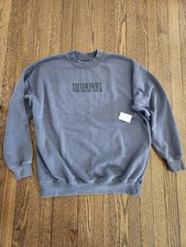 Taylor Swift The Eras Tour Sz Med Crewneck Sweatshirt Blue Gray Official Merch M