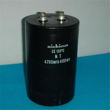 1Pc Used Ce 105C N T 4700Mfd 400Wv Nichicon nc
