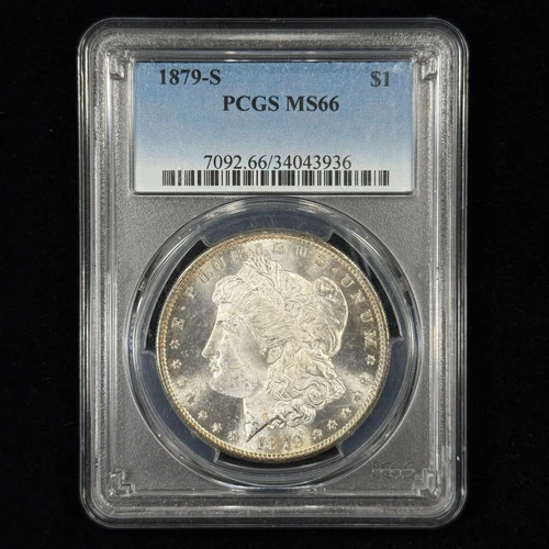 1879-S $1 MS66 PCGS Morgan Silver Dollar - Nice High Grade Coin - Gem PQ