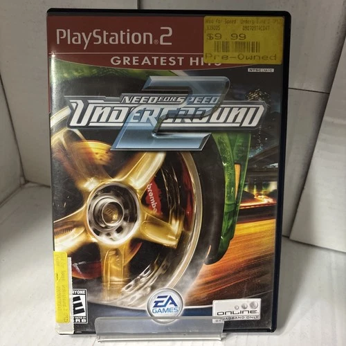 Need for Speed: Underground 2(Sony PlayStation 2, 2004)CIB TESTED(Black Disc)