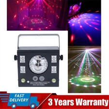 New 4 in 1 Mixed LED Light Party DJ Disco Lights Effect Pattern Strobe Light