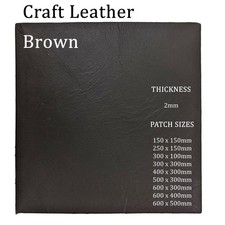 Buffalo Leather Sheets for Patch Craft Repair, 2mm Thick Pads Engraving Stamping