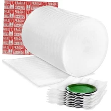 Moving Supplies, Foam Wrap Roll 16" Wide x 160' Length, For Protecting Fragile 