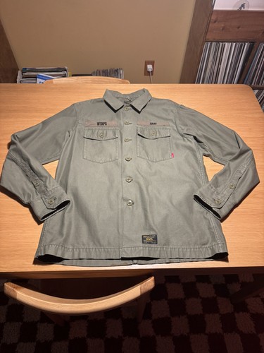 Wtaps BUDS  Military Overshirt Olive XL