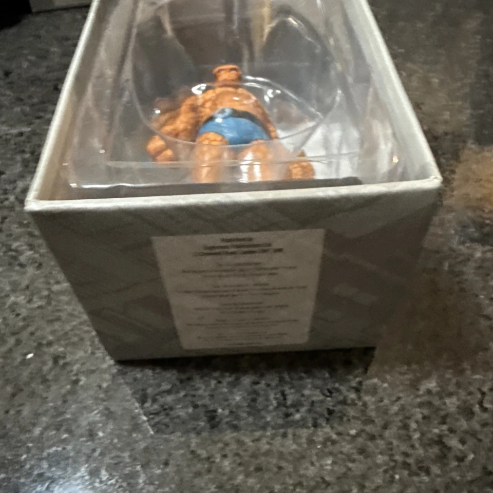 The THING Statue Marvel Classic Die-Cast Figure Statue Fantastic Four  Eaglemoss - Image 3 of 4