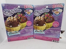 Freezy-Bake by Easy-Bake Chocolate Ice Cream Refill Mix LOT OF 2