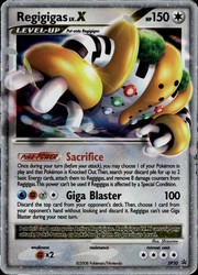 Pokemon TCG Regigigas LV.X DP30 Diamond & Pearl Promo Holo