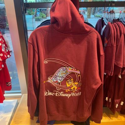 #ad #ad 2026 Walt Disney World Aladdin Abo Red Burgundy Hoodie Adult Sizes NWT $104.99