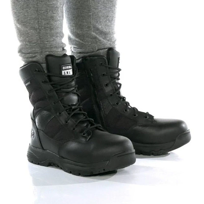 Original S.W.A.T. 118001 Men's Dress OD Military and Tactical Boot, Black Used e