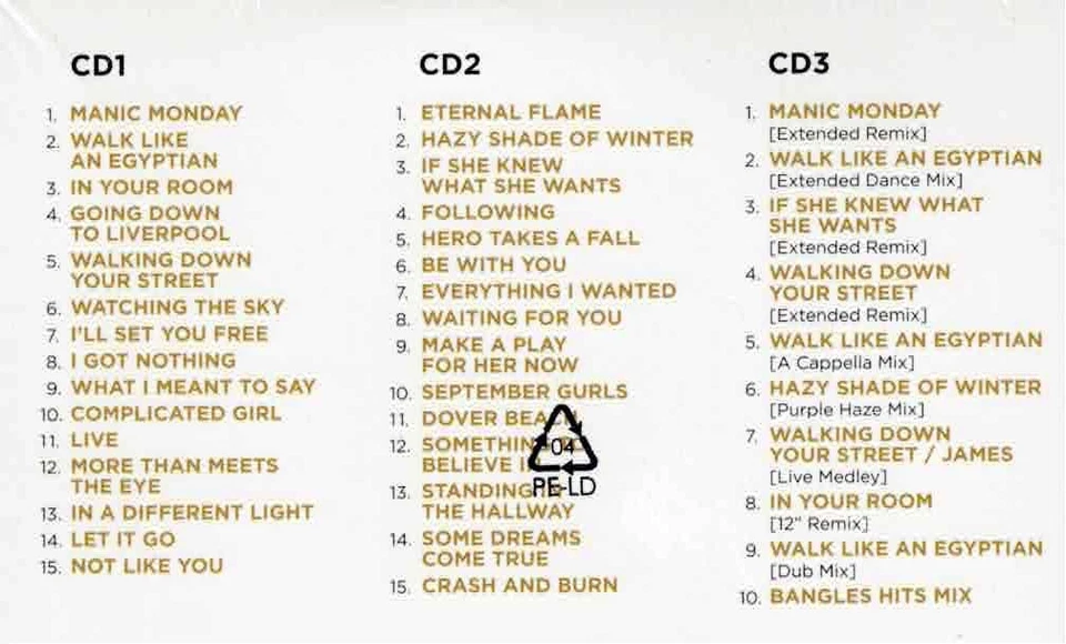 Bangles, The: Gold - 3 CDs - Bild 2 von 2