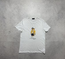 Polo Ralph Lauren Bear T-Shirt Big Logo Size M White Luxury