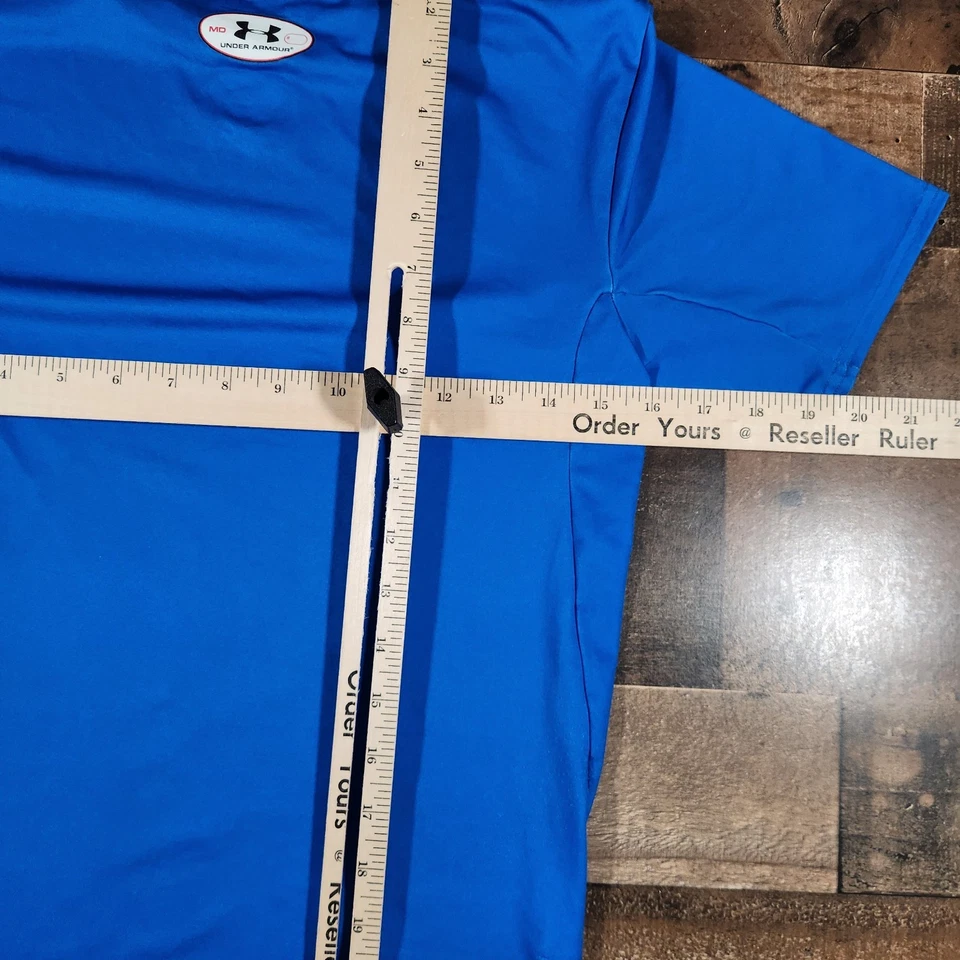 Camisa de compresión Under Armour Superman para hombre azul medio HeatGear Foto 4 de 4