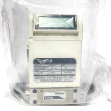 Sierra Top Trak 822S-L-2-OV1-PV1-V1-A1 Mass Flow Meter 0-200 SCCM Gas O2 500 PSI