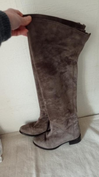 Women Vera Cuoio Boots Brown Nubuck 37