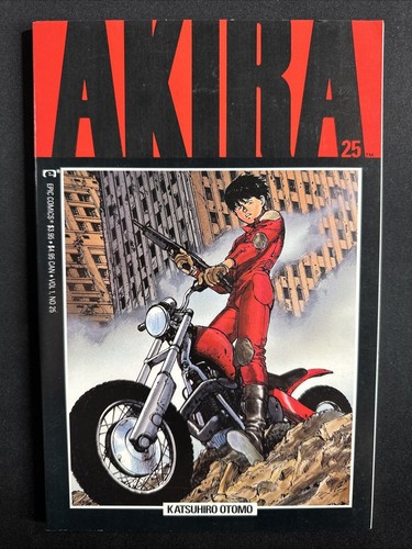 AKIRA #25 1990 Epic Marvel Comics 1st Print Anima Katsuhiro Otomo Volume 1 F/VF