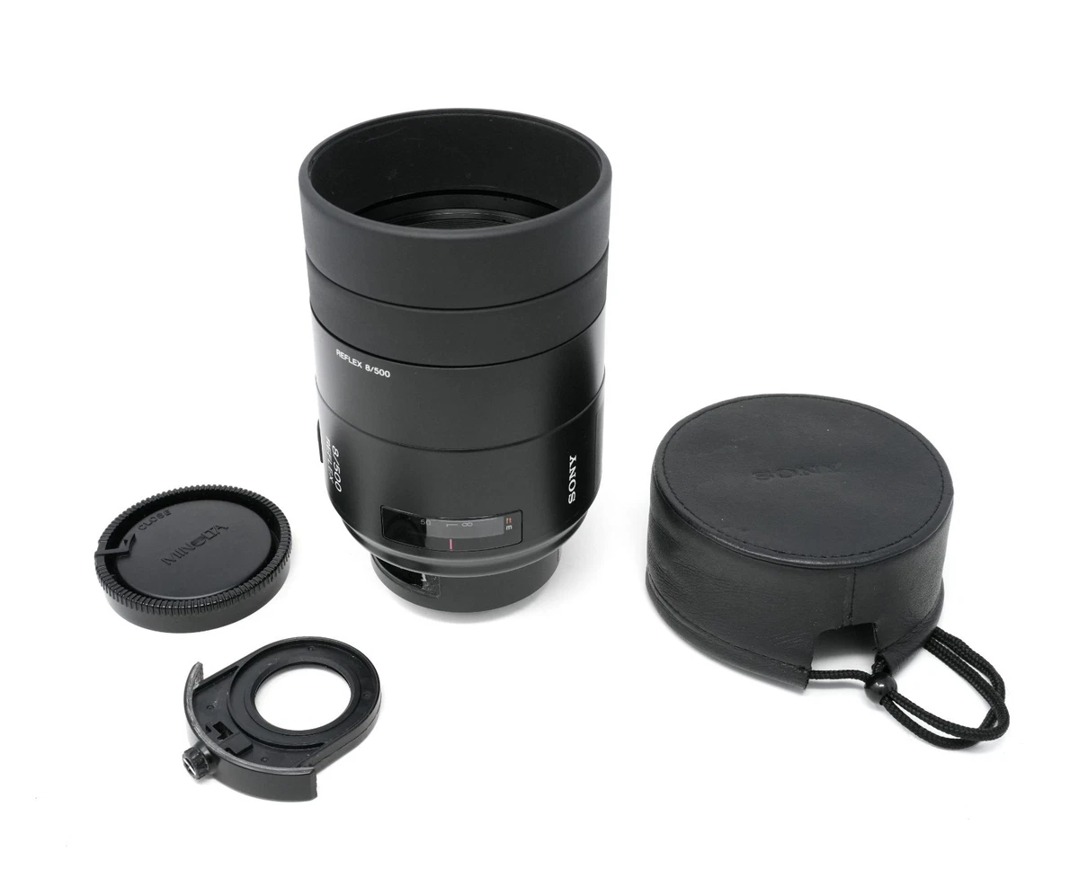 ★美品★ SONY ソニー 500mm F8 Relfex Sony / Minolta A 500mm F8 AF Reflex Telephoto Mirror Lens [EXC+]