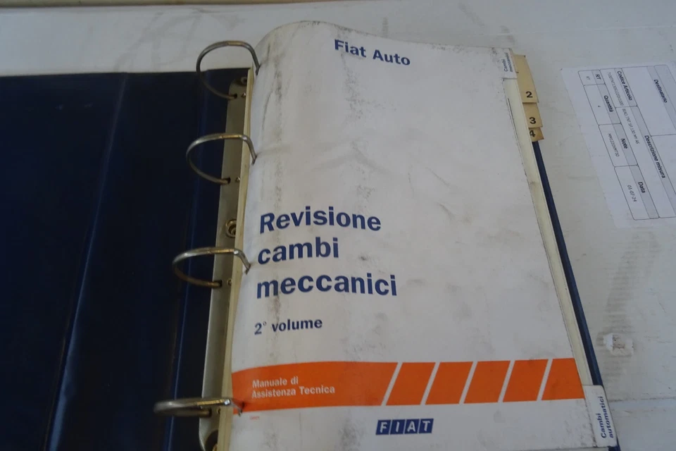 manuale Fiat revisione cambi di velocità automatici e meccanici Coupè Fiat Turbo - Immagine 4 di 4