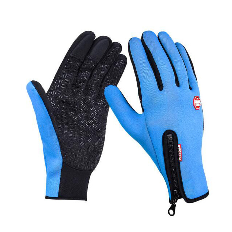 Winter Touchscreen Motorcycle Gloves Waterproof Anti-Slide Riding Sports-image