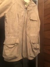 Italian Designer 100% Leather Suit Jacket Eu50 Trousers Eu50