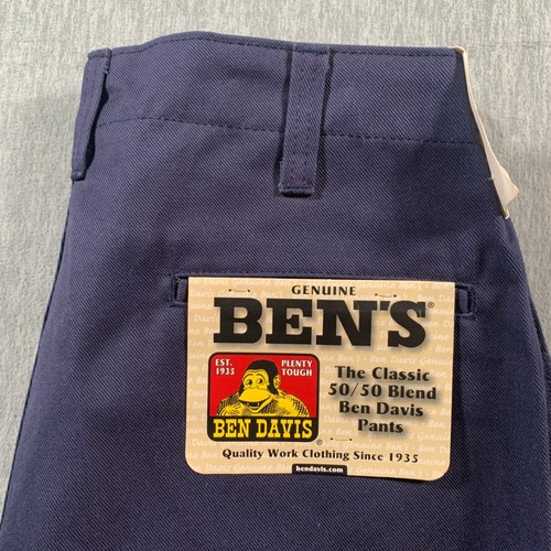 Ben Davis Work Pants The Classic 50/50 Blend Plenty Tough W38 L29 - Picture 4 of 10