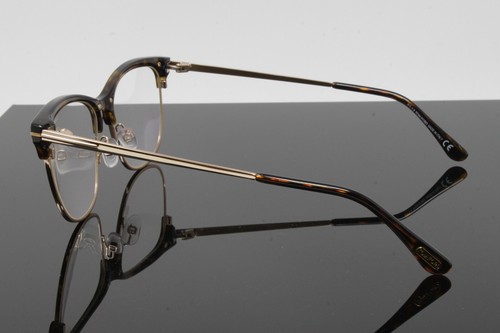 Tom Ford Brille Blau Blockgläser Damen Eckig Havanna Gold 54mm FT5546BV-052 - Bild 3 von 6