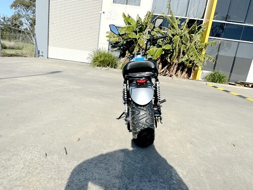 MB200X TrailMaster Hurricane Mini Bike Coleman Full sized REC-REG E-start BLUE - Picture 13 of 20
