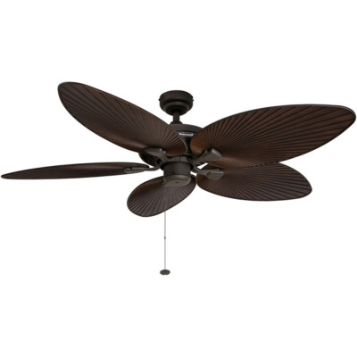 Honeywell Touch Down Ceiling Fan 48 Inch Matte Black Finish 50205