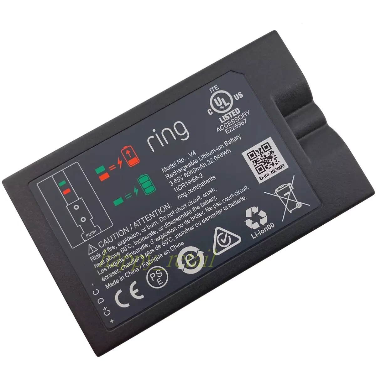 New battery for ring doorbell clearance