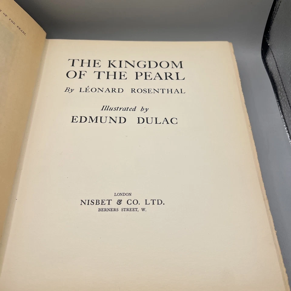 The Kingdom of the Pearl"by Rosenthal 1920 Numbered #264 From 675 Copy - Image 4 of 4
